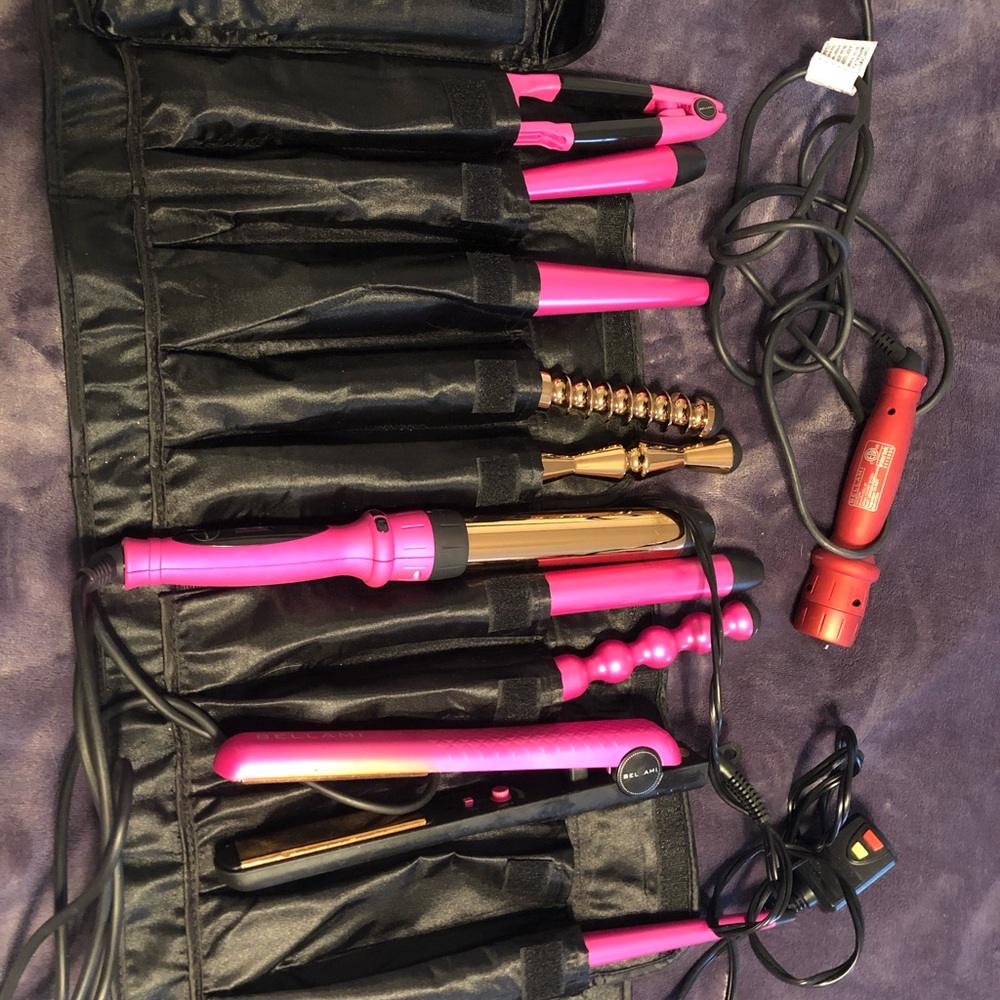 Bellami Curling Wands & Flat iron ( Lots)